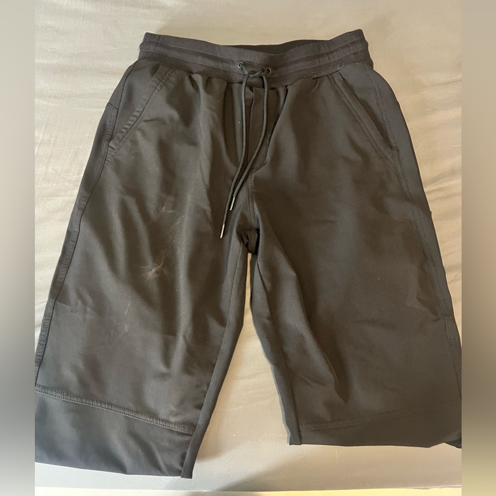 Black joggers